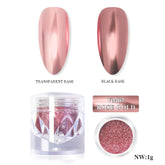 Mirror Metallic Nail Chrome Powder - VM07 Rose Gold